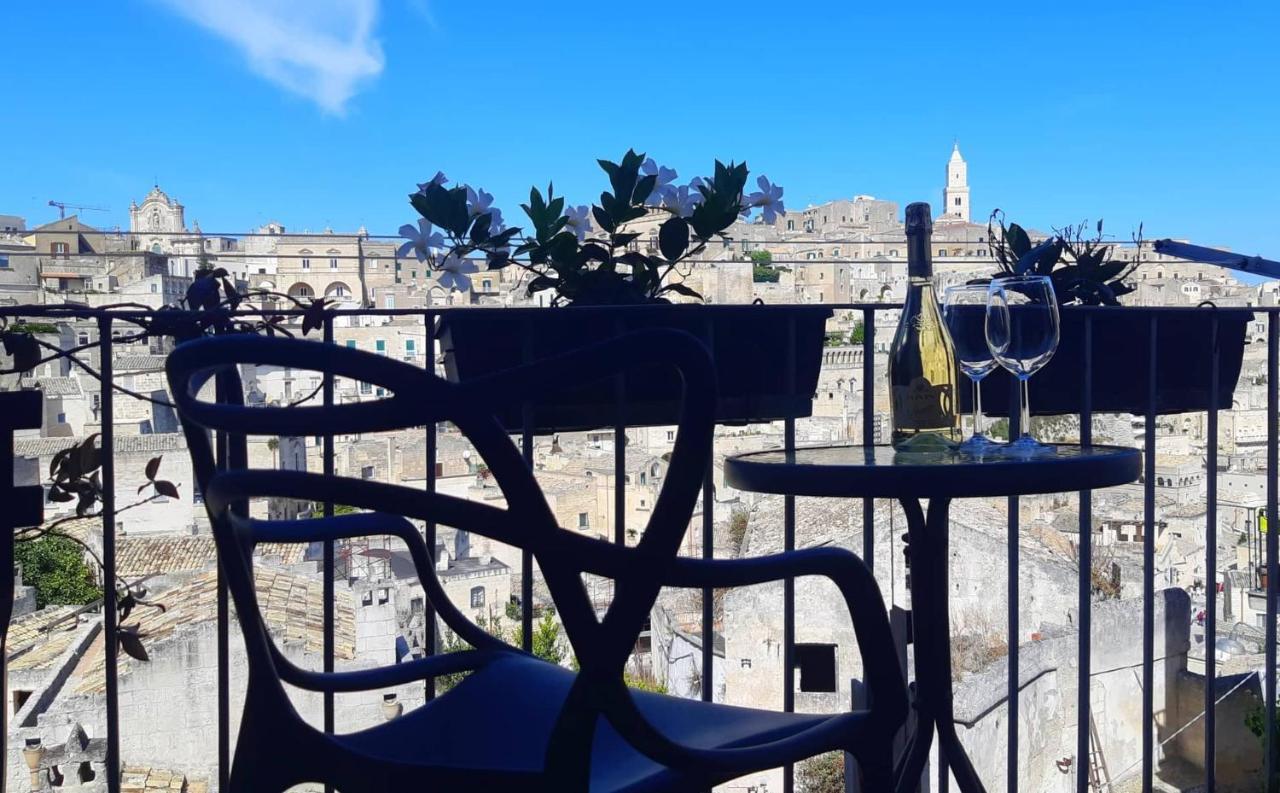 Lo Scorcio, Casa Vacanza Nel Cuore Dei Sassi Con Vista Incantevole Con Self Check-In Matera Exteriör bild