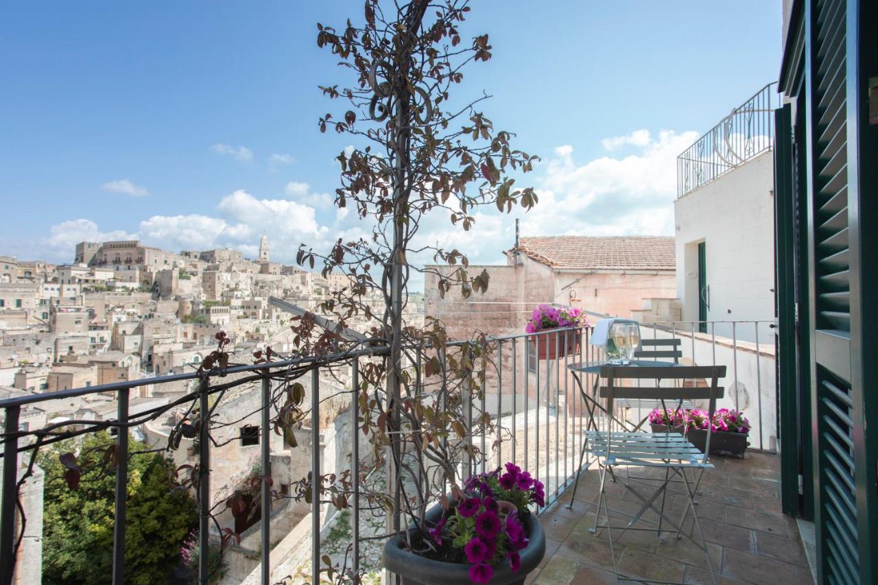 Lo Scorcio, Casa Vacanza Nel Cuore Dei Sassi Con Vista Incantevole Con Self Check-In Matera Exteriör bild