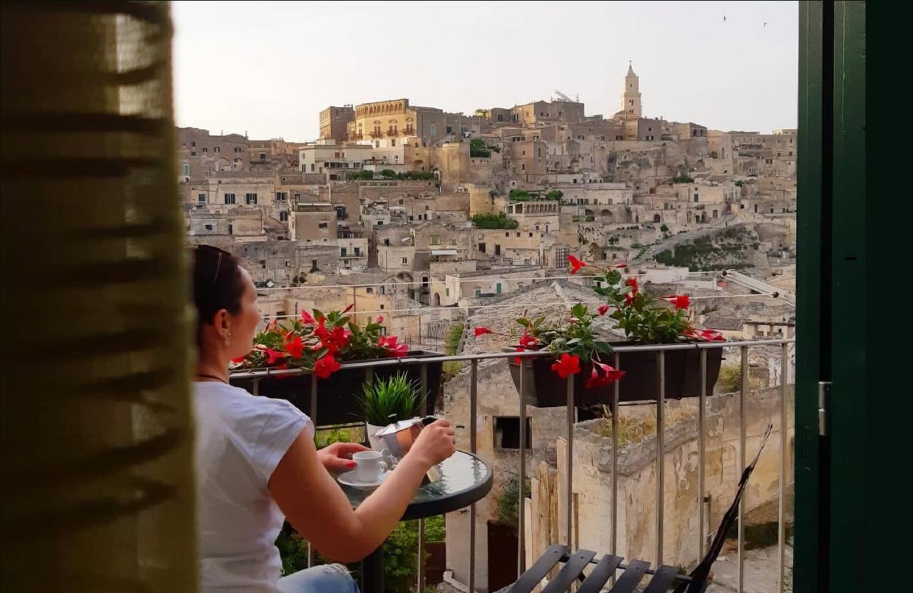 Lo Scorcio, Casa Vacanza Nel Cuore Dei Sassi Con Vista Incantevole Con Self Check-In Matera Exteriör bild